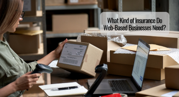 woman with e-commerce business preparing a package to ship